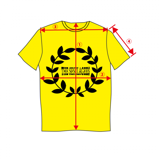 【Tシャツ】月桂樹ロゴ・エンジ