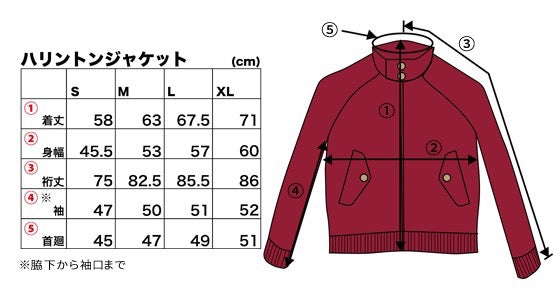 【ハリントンジャケット】完全オリジナル