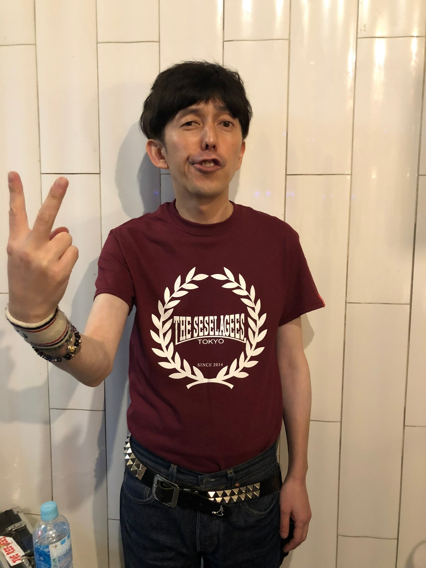 【Tシャツ】月桂樹ロゴ・エンジ