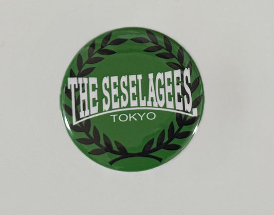 NEWアイテム【缶バッジ】THE SESELAGEESロゴ・緑