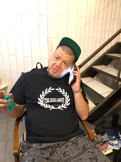 【Tシャツ】月桂樹ロゴ・黒