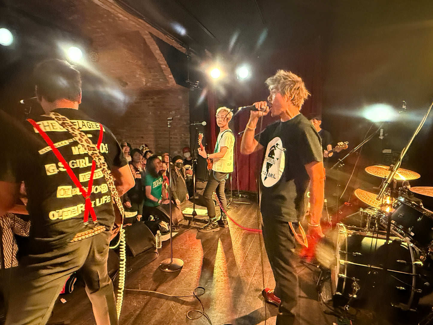 【Tシャツ】G.S GIRL Tシャツ　ボディ黒 (5.6オンスＴシャツ)