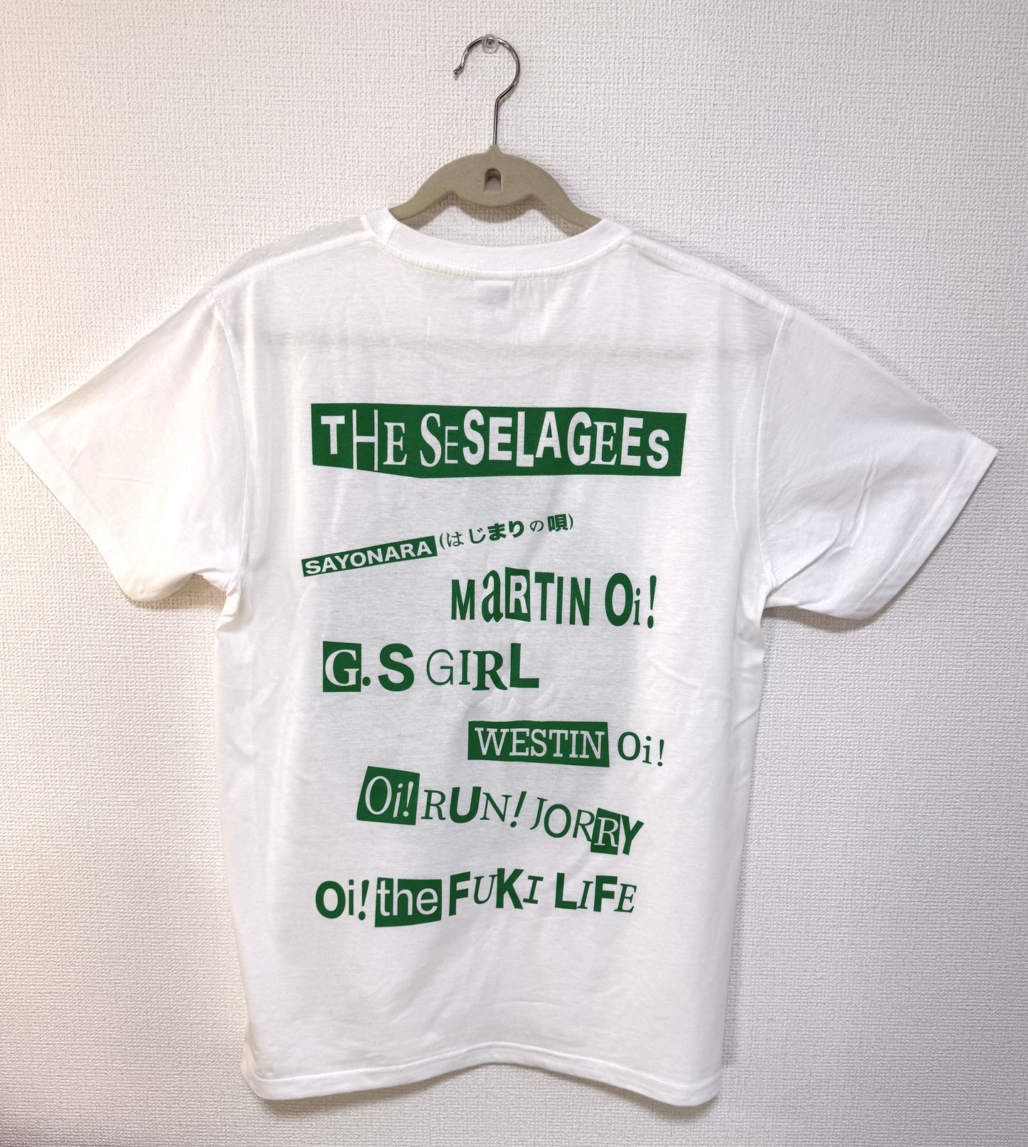 NEWアイテム【Tシャツ】G.S GIRL Tシャツ　ボディ白  　※8/8～発送