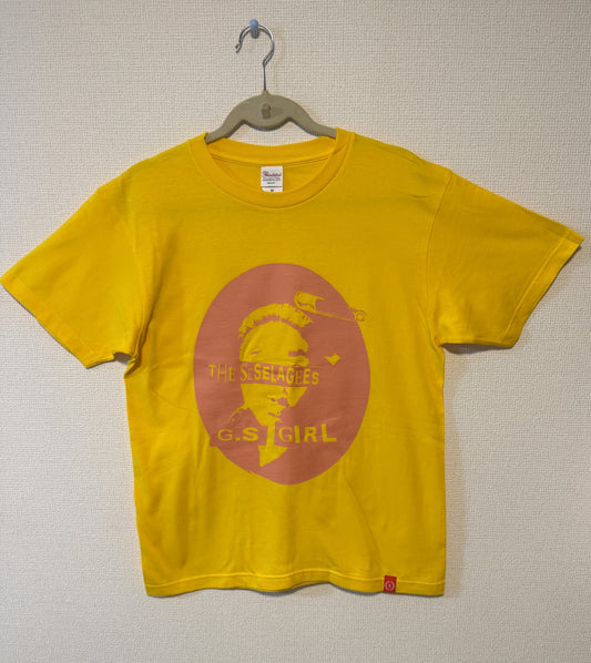 NEW【Tシャツ】G.S GIRL Tシャツ　ボディ黄色 (5.6オンスＴシャツ)