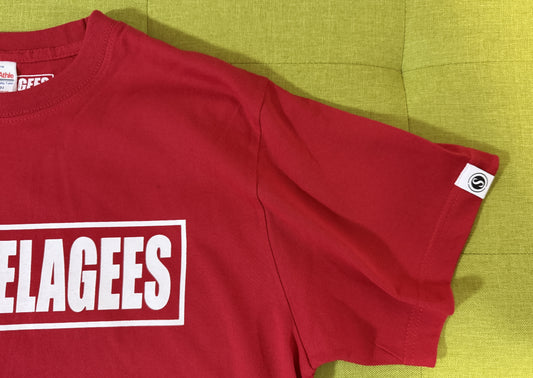 NEWアイテム【赤 Tシャツ】THE SESELAGEESロゴＴシャツ2026Ver.